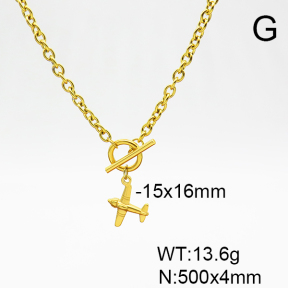 Stainless Steel Necklace  6N2003685vbpb-908