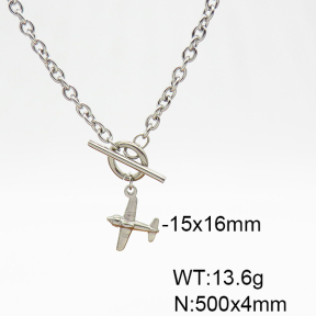 Stainless Steel Necklace  6N2003686bbov-908