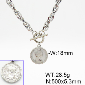 Stainless Steel Necklace  6N2003688vbpb-908