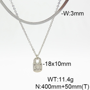 Stainless Steel Necklace  6N2003718vbnl-908