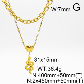 Stainless Steel Necklace  6N2003719ahlv-908