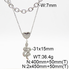 Stainless Steel Necklace  6N2003720vhkb-908