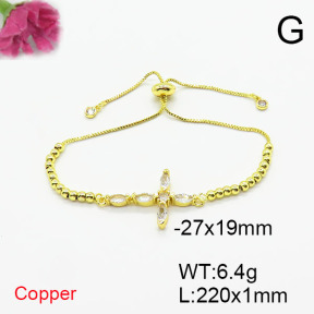Fashion Copper Bracelet  F6B405960vbll-L017
