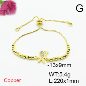 Fashion Copper Bracelet  F6B405961ablb-L017