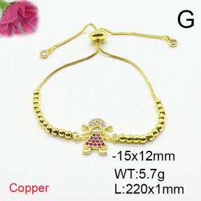 Fashion Copper Bracelet  F6B405963ablb-L017