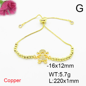 Fashion Copper Bracelet  F6B405965ablb-L017