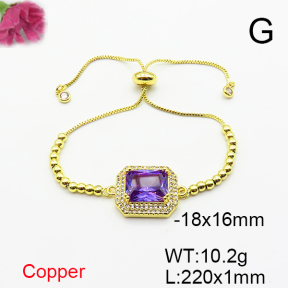 Fashion Copper Bracelet  F6B406035vbmb-L017