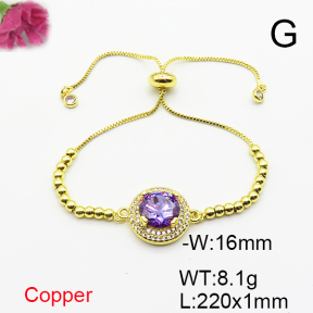 Fashion Copper Bracelet  F6B406043vbmb-L017