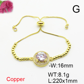 Fashion Copper Bracelet  F6B406048vbmb-L017
