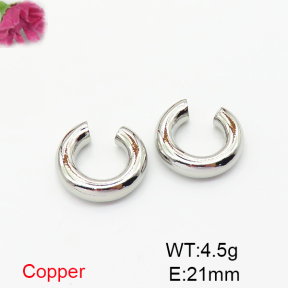 Fashion Copper Earrings  F6E200297ablb-L017