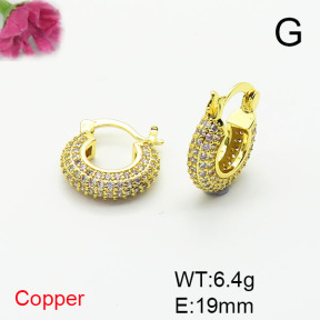Fashion Copper Earrings  F6E404537bhva-L017