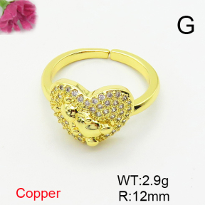 Fashion Copper Ring  F6R401421ablb-L017