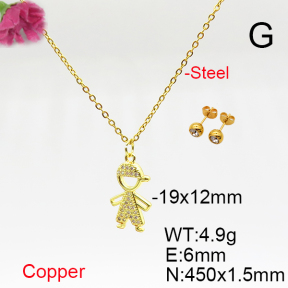 Fashion Copper Sets  F6S005610vail-L017