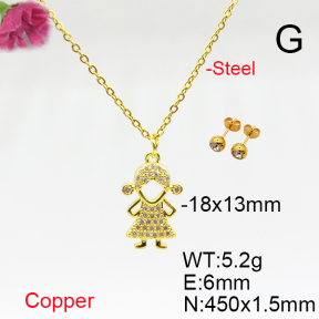 Fashion Copper Sets  F6S005611vail-L017