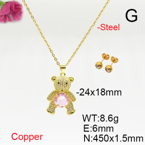 Fashion Copper Sets  F6S005627vbmb-L017
