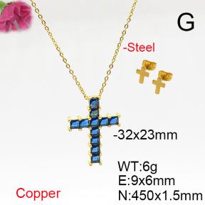 Fashion Copper Sets  F6S005642ablb-L017