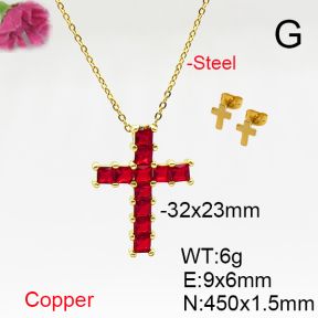 Fashion Copper Sets  F6S005643ablb-L017