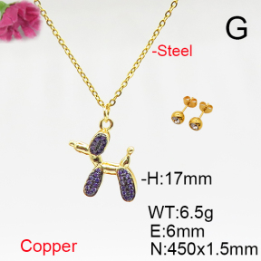 Fashion Copper Sets  F6S005672aakl-L017