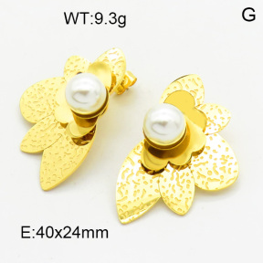  Closeout( No Discount)  Stainless Steel Earrings  CL6E00007vbnl-900