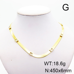  Closeout( No Discount)  Stainless Steel Necklace  CL6N00001ahlv-900