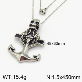 Stainless Steel Necklace  2N2002520ablb-317