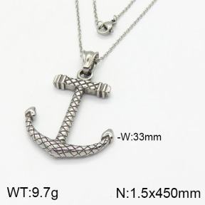 Stainless Steel Necklace  2N2002524ablb-317