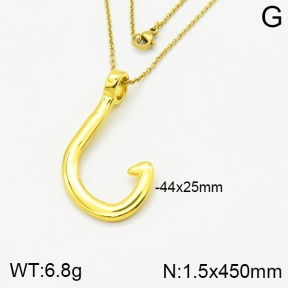 Stainless Steel Necklace  2N2002525ablb-317