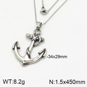 Stainless Steel Necklace  2N2002527ablb-317