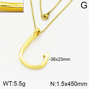 Stainless Steel Necklace  2N2002539ablb-317