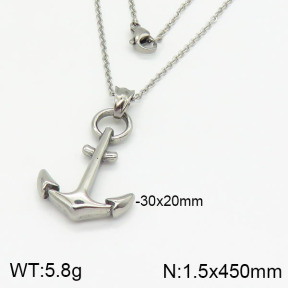 Stainless Steel Necklace  2N2002543ablb-317