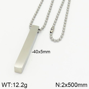 Stainless Steel Necklace  2N2002564aakl-312