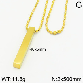Stainless Steel Necklace  2N2002565vbll-312