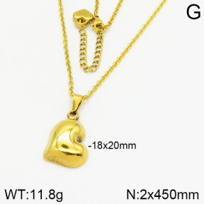 Stainless Steel Necklace  2N2002566vbnl-312