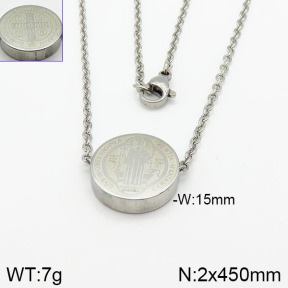 Stainless Steel Necklace  2N2002571ablb-312