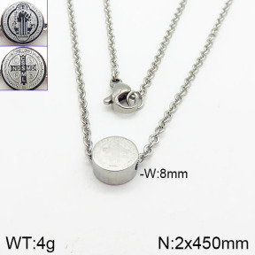 Stainless Steel Necklace  2N2002573ablb-312