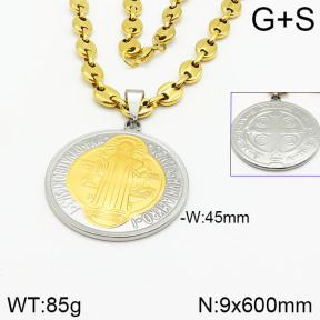 Stainless Steel Necklace  2N2002578vhov-312