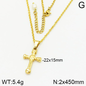 Stainless Steel Necklace  2N3001037vbmb-312