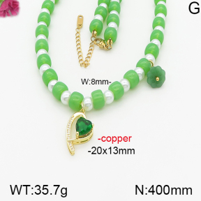 Fashion Copper Necklace  F5N400636vbpb-J158