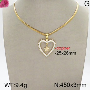 Fashion Copper Necklace  F5N400639bvpl-J48