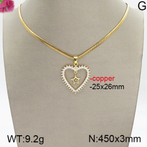 Fashion Copper Necklace  F5N400640bvpl-J48