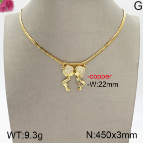 Fashion Copper Necklace  F5N400645bvpl-J48