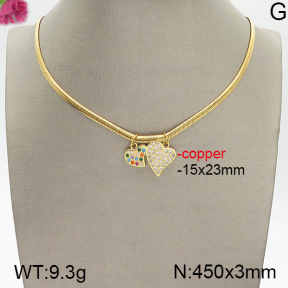 Fashion Copper Necklace  F5N400646bvpl-J48