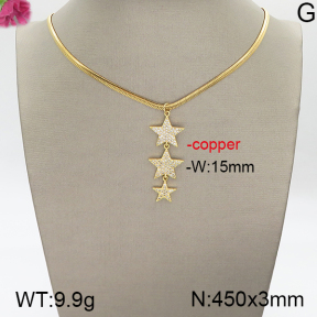 Fashion Copper Necklace  F5N400647vhha-J48