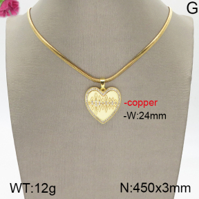 Fashion Copper Necklace  F5N400652bvpl-J48