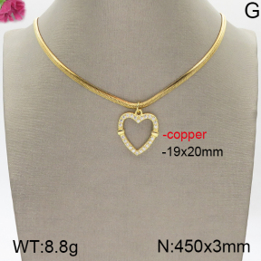 Fashion Copper Necklace  F5N400653bvpl-J48