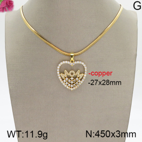 Fashion Copper Necklace  F5N400655bvpl-J48