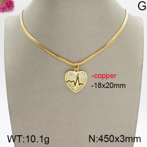 Fashion Copper Necklace  F5N400658bvpl-J48