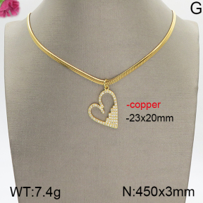 Fashion Copper Necklace  F5N400660bvpl-J48