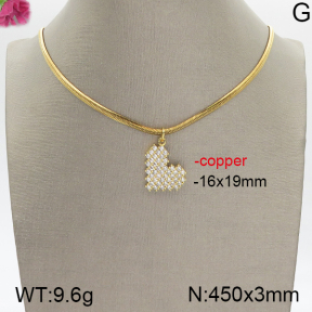 Fashion Copper Necklace  F5N400663bvpl-J48