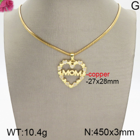 Fashion Copper Necklace  F5N400667bvpl-J48